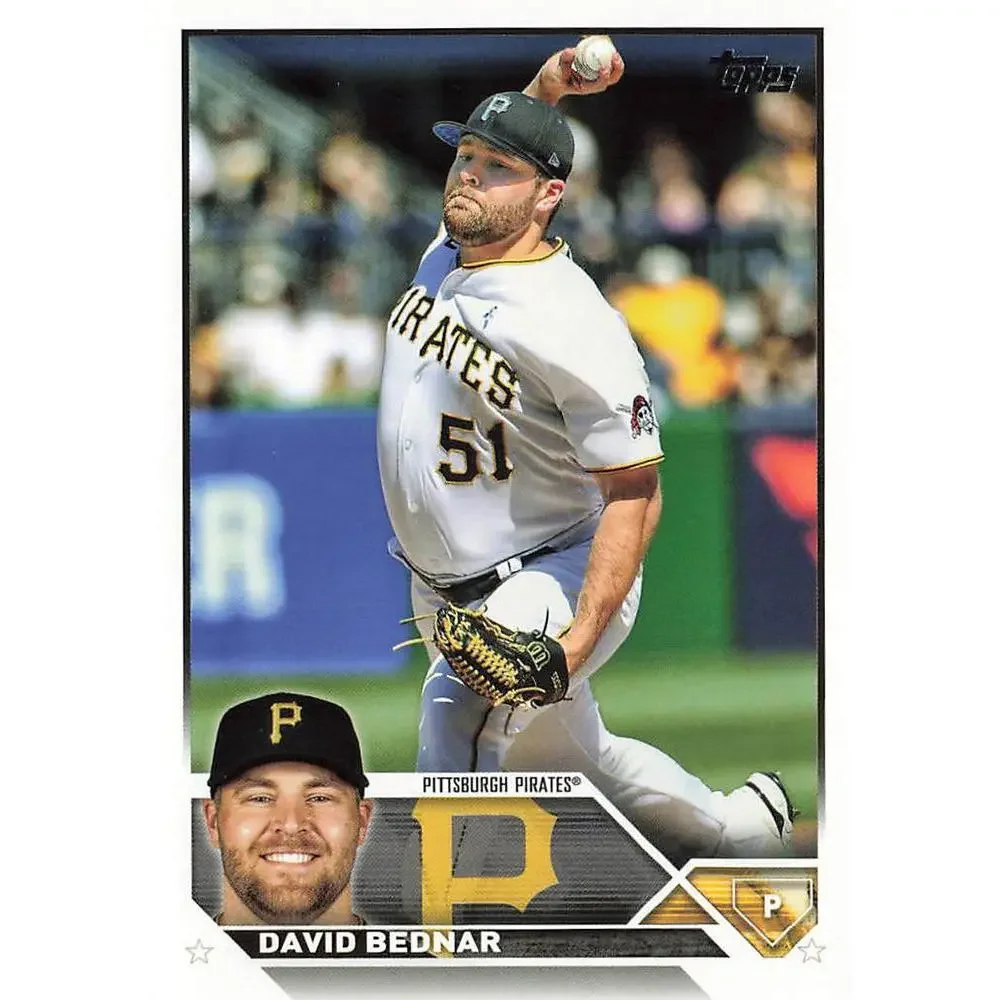 2023 Topps David Bednar #553 Pittsburgh Pirates